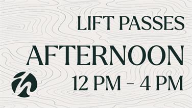 Image for: Afternoon Lift Pass (12:00 PM to 4:00 PM)